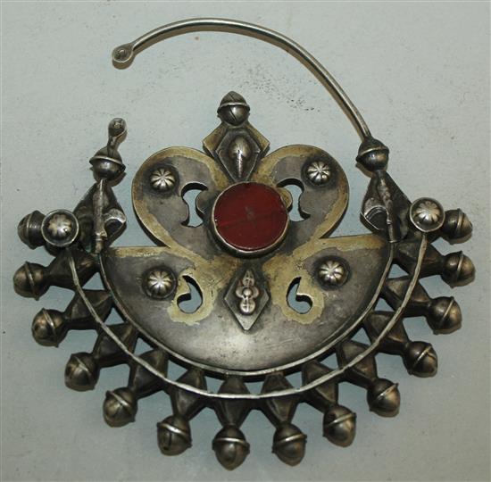 A large collection of Carakalpak Uzbekistan jewellery,